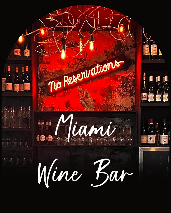 Come visit no reservations miami, one of Miami's best new restaurant and wine bar!